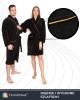 Szlafrok Imperial Unisex Czarny S/M 300 g/m2 